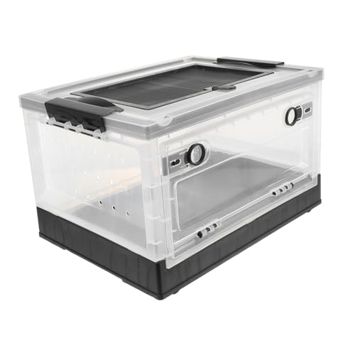 TOYANDONA 1 Satz Faltbare Hamsterzuchtbox aus Kunststoff Wärmedämmendes Tiergehege für Kleine Haustiere für Hamster und Chinchillas Elegantem Schwarz TOYANDONA 1 Satz Faltbare Hamsterzuchtbox aus Kunststoff Wärmedämmendes Tiergehege für Kleine Haustiere für Hamster und Chinchillas Elegantem Schwarz von TOYANDONA