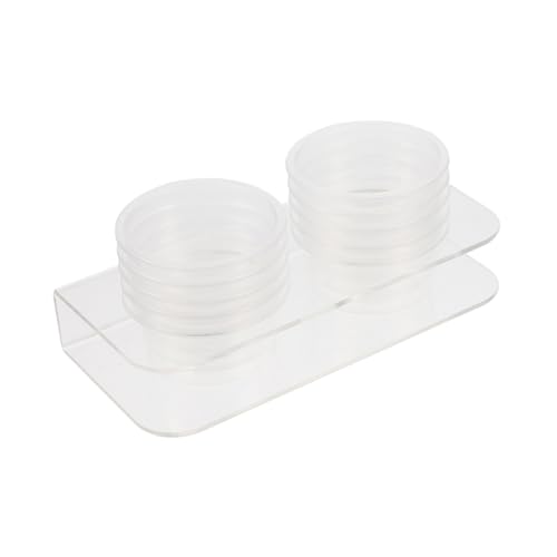 TOYANDONA Wassernapf Für Reptilien Wiederverwendbarer Futternapf Transparenter Reptilienfutterspender Robustes Kunststoffdesign Einfache Reinigung Kompakte Für Terrarien Praktische Futter TOYANDONA Wassernapf Für Reptilien Wiederverwendbarer Futternapf Transparenter Reptilienfutterspender Robustes Kunststoffdesign Einfache Reinigung Kompakte Für Terrarien Praktische Futter von TOYANDONA