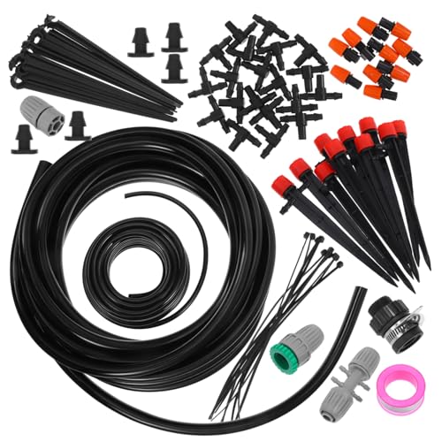 TOYANDONA 1 Satz Gartenbewässerungsset Solar- Bausätze wachsend klein automatisches bewässerungssystem tropfbewässerungssystem Bewässerungsschlauch automatische Tropfbewässerungssets pp von TOYANDONA