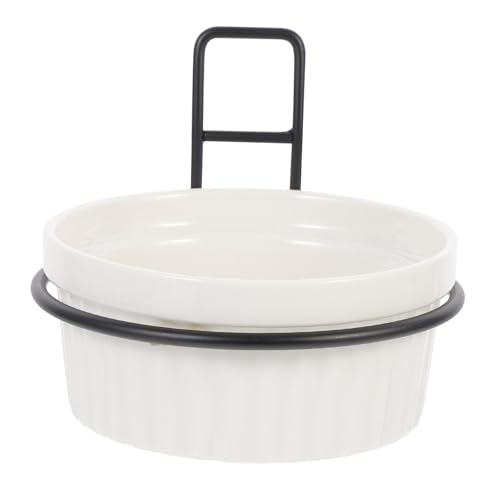TOYANDONA 1 Satz Hängende Katzen Schale Wandmontierte Futternäpfe für Katzen Wandmontierte Katzennäpfe Essen pet Feeder pet Food Container Wandmontierter Futterautomat Katzenfutter Eisen von TOYANDONA