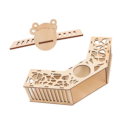TOYANDONA 1 Satz Hamster Labyrinth aus Naturholz Versteck für Kleine Haustiere für Hamster Mäuse und Zwerghamster Fördert Bewegung und Beschäftigung Langlebig und Sicher TOYANDONA 1 Satz Hamster Labyrinth aus Naturholz Versteck für Kleine Haustiere für Hamster Mäuse und Zwerghamster Fördert Bewegung und Beschäftigung Langlebig und Sicher von TOYANDONA