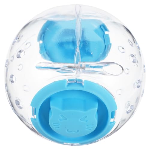 TOYANDONA 1 Satz Hamster Laufball Hamster Laufrad Chinchilla-Rad Hamsterzubehör Für Käfige Laufendes Hamsterrad Für Haustierratten Hamster-aktivitätsball Rattenrad Sky-Blue Plastik von TOYANDONA