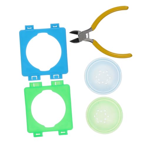 TOYANDONA 1 Satz Hamster Tunnel Teilig DIY Rohrverbindung mit Endkappen für Hamsterkäfige Flexible Erweiterungsmöglichkeiten für Aktives und Sicheres Gehege von TOYANDONA