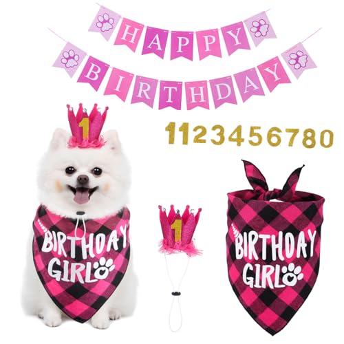 TOYANDONA 1 Satz Haustier Geburtstag Anzug Hundepartyhüte Hundebandana Geburtstagsmützen Für Hunde Hundegeburtstagsmützen Hundepartyhut Hund Geburtstag Bandana Rosa Polyester TOYANDONA 1 Satz Haustier Geburtstag Anzug Hundepartyhüte Hundebandana Geburtstagsmützen Für Hunde Hundegeburtstagsmützen Hundepartyhut Hund Geburtstag Bandana Rosa Polyester von TOYANDONA