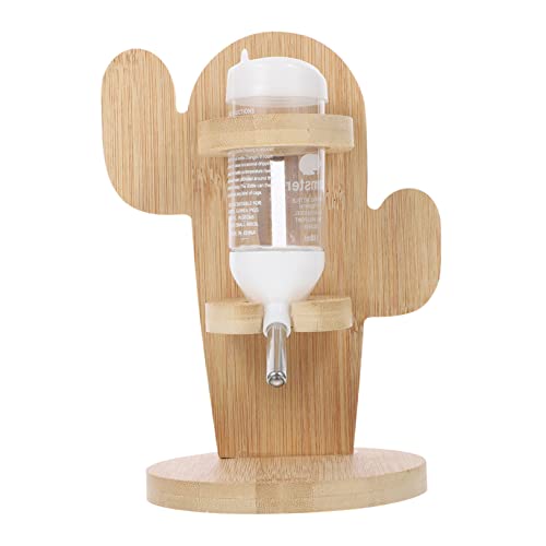 TOYANDONA 1 Satz Haustier Trinkflasche Halter mit Verstellbarem Holzständer Vertikaler Wasserspender für Chinchillas Hamster und Kleine Tiere Praktische Lösung für Bequeme Zufällige Farbe TOYANDONA 1 Satz Haustier Trinkflasche Halter mit Verstellbarem Holzständer Vertikaler Wasserspender für Chinchillas Hamster und Kleine Tiere Praktische Lösung für Bequeme Zufällige Farbe von TOYANDONA