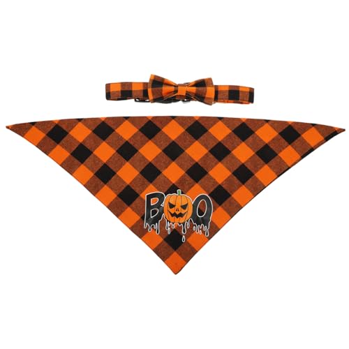 TOYANDONA 1 Satz Hundehalsband für Halloween Verschleißfestes Hundetuch Dekoratives Welpenhalsband Teiliges für Stilvolle Haustiere für Partys und Besondere Anlässe von TOYANDONA