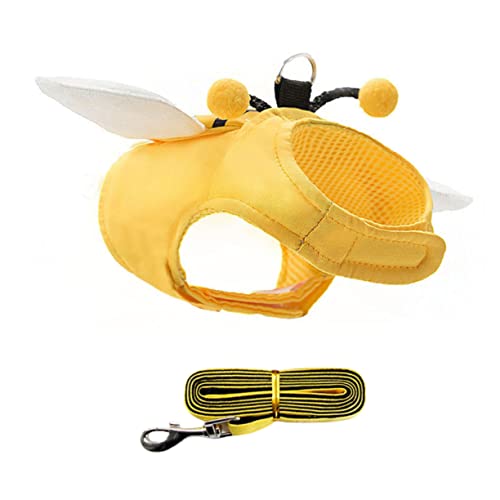 TOYANDONA 1 Satz Katzengeschirr mit Leine Verstellbar Atmungsaktives Haustiergeschirr für Kleine Katzen und Welpen Stilvolles Design für und Kompakt TOYANDONA 1 Satz Katzengeschirr mit Leine Verstellbar Atmungsaktives Haustiergeschirr für Kleine Katzen und Welpen Stilvolles Design für und Kompakt von TOYANDONA