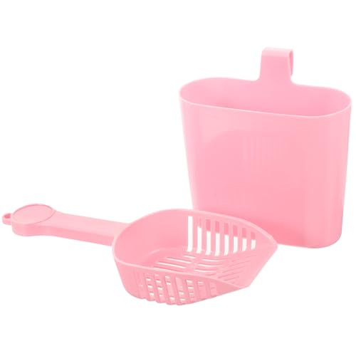 TOYANDONA 1 Satz Katzenstreu Schaufel Set Katzenzubehör mit Pinkem Schaufel Eimer Leichtes Langlebiges Reinigungswerkzeug für Katzentoilette für Tägliche Pflege TOYANDONA 1 Satz Katzenstreu Schaufel Set Katzenzubehör mit Pinkem Schaufel Eimer Leichtes Langlebiges Reinigungswerkzeug für Katzentoilette für Tägliche Pflege von TOYANDONA
