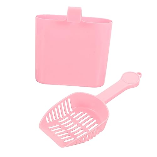 TOYANDONA 1 Satz Katzenstreuschaufel Set mit Halter Praktische Katzenklo Rosa Katzenstreu Schaufel und Eimer für Katzenbesitzer aus Robustem Material Effizient und Komfortabel TOYANDONA 1 Satz Katzenstreuschaufel Set mit Halter Praktische Katzenklo Rosa Katzenstreu Schaufel und Eimer für Katzenbesitzer aus Robustem Material Effizient und Komfortabel von TOYANDONA