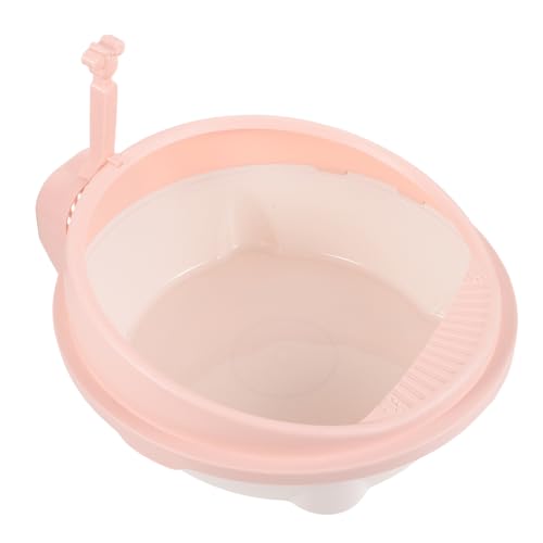 TOYANDONA 1 Satz Katzentoilette halb klein Scoop Mülleimer bedeckt Wurf Aufbewahrung von Katzenstreu Abfallbehälter für Katzenstreu Katzenkotbehälter Krämpfleiste für Kätzchen Plastik Rosa TOYANDONA 1 Satz Katzentoilette halb klein Scoop Mülleimer bedeckt Wurf Aufbewahrung von Katzenstreu Abfallbehälter für Katzenstreu Katzenkotbehälter Krämpfleiste für Kätzchen Plastik Rosa von TOYANDONA