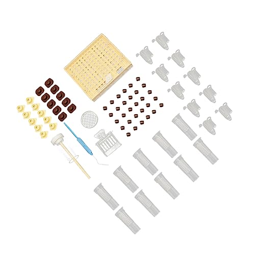 TOYANDONA 1 Satz Königinnenzucht Professionelle Bienenkönigin Aufzucht Box für Zucht Bestäubung und Paarung Langlebig und Benutzerfreundlich TOYANDONA 1 Satz Königinnenzucht Professionelle Bienenkönigin Aufzucht Box für Zucht Bestäubung und Paarung Langlebig und Benutzerfreundlich von TOYANDONA