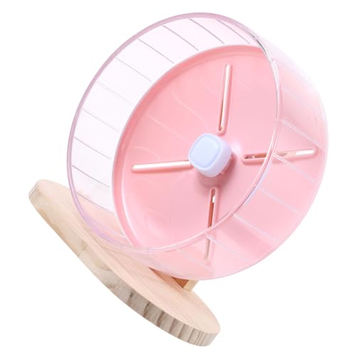 TOYANDONA 1 Satz Laufrad für Hamster ruhig großes Hamsterrad Igelrad Übung Meerschweinchen Rad Hamster hamsterspielzeug hausdeko wohnraumdeko Käfig-Igel-Rad Rattenrad hölzern Rosa TOYANDONA 1 Satz Laufrad für Hamster ruhig großes Hamsterrad Igelrad Übung Meerschweinchen Rad Hamster hamsterspielzeug hausdeko wohnraumdeko Käfig-Igel-Rad Rattenrad hölzern Rosa von TOYANDONA