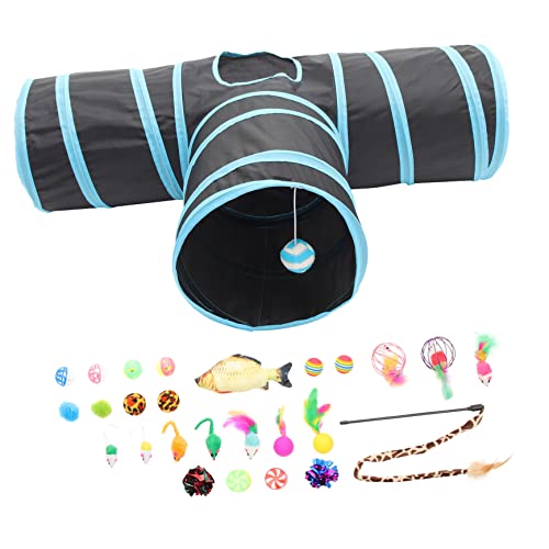 TOYANDONA 1 Satz Lustiges Katzenspielzeug Stimulation Drinnen Tunnel Katze Wohnungskatzen Haustier Katzenspielzeug Kätzchen Interaktives Für Katzen Polyester TOYANDONA 1 Satz Lustiges Katzenspielzeug Stimulation Drinnen Tunnel Katze Wohnungskatzen Haustier Katzenspielzeug Kätzchen Interaktives Für Katzen Polyester von TOYANDONA
