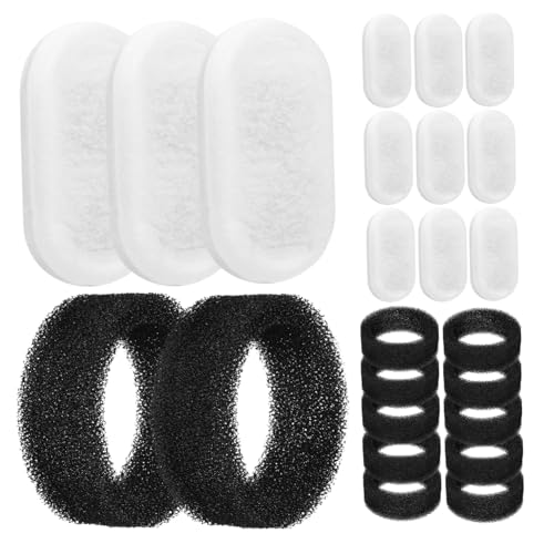 TOYANDONA 1 Satz Pet Fountain Filter Baumwoll und Schaumstofffilter für Katzen und Hunde Wasserspender Einsetzbar Einfache Handhabung Optimale Wasserqualität von TOYANDONA