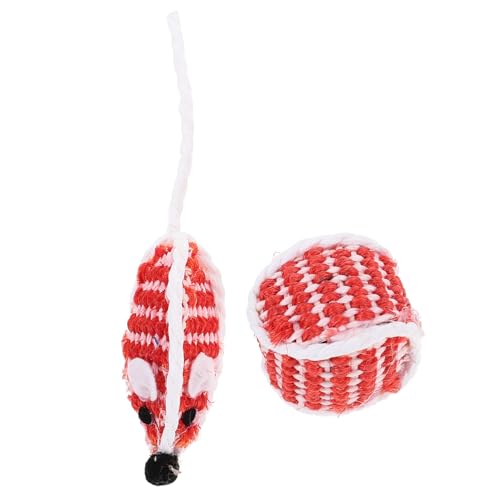 TOYANDONA 1 Satz Siserif Ball Cat Toy lustige spielzeuge für Katzen Katze Wohnungskatzen Katzenmausspielzeug Katze interaktiv Katzenbedarf Katzenspielzeug Katzenanreicherungsspielzeug Sisal TOYANDONA 1 Satz Siserif Ball Cat Toy lustige spielzeuge für Katzen Katze Wohnungskatzen Katzenmausspielzeug Katze interaktiv Katzenbedarf Katzenspielzeug Katzenanreicherungsspielzeug Sisal von TOYANDONA