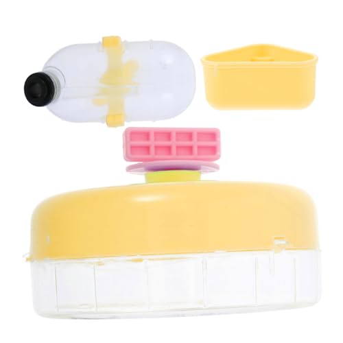 TOYANDONA 1 Satz Teiliges Laufrad Futter und Wasserschale für Kleintiere Zubehör für und Gesunde im Käfig von TOYANDONA