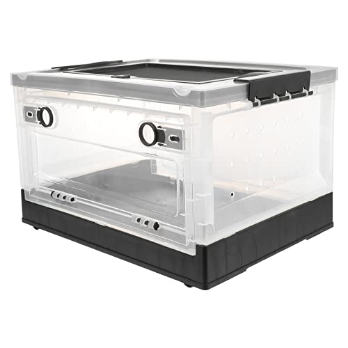 TOYANDONA 1 Satz Terrarium hamsterhaus Hamster käfig nager käfig Hamster Versteckspiel Hamster Behausung Zwerghamsterkäfig Hamsterkäfig groß Kiste Haustierkäfig Haustierzubehör Plastik Black von TOYANDONA