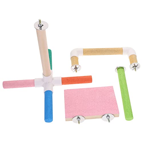 TOYANDONA 1 Set Papageienspielzeug Schrubbstab Vogelspielzeug Rotierende Sitzstange Für Vögel Papageienspielzeug Buntes Seil Vogelspielzeug Für Den Innenbereich Papageienkauen TOYANDONA 1 Set Papageienspielzeug Schrubbstab Vogelspielzeug Rotierende Sitzstange Für Vögel Papageienspielzeug Buntes Seil Vogelspielzeug Für Den Innenbereich Papageienkauen von TOYANDONA