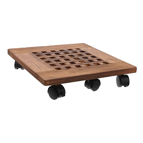 TOYANDONA 1 Stück Basis für Blumentöpfe Tabletts eingetopft hohl bewegliches Tablett für Blumentopf drinnen Pflanzen Garten Tablett beweglicher Blumenständer Blumenerde Holz TOYANDONA 1 Stück Basis für Blumentöpfe Tabletts eingetopft hohl bewegliches Tablett für Blumentopf drinnen Pflanzen Garten Tablett beweglicher Blumenständer Blumenerde Holz von TOYANDONA