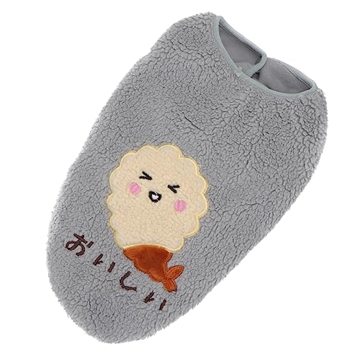 TOYANDONA 1 Stück Fleeceweste für Haustiere Autositz für Hunde Kühlkissen für Hunde Hundepflegeset Hundemäntel Welpe hundejacke Dog Jacket Winterkostüm für Haustiere Katze Weste Plüsch Grey TOYANDONA 1 Stück Fleeceweste für Haustiere Autositz für Hunde Kühlkissen für Hunde Hundepflegeset Hundemäntel Welpe hundejacke Dog Jacket Winterkostüm für Haustiere Katze Weste Plüsch Grey von TOYANDONA