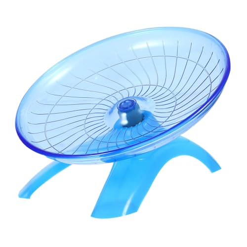 TOYANDONA 1 Stück Hamster Fliegendes Untertassenrad Igel Laufband Katzen Laufband Hamster Rad Aktivitätstisch Hamster Untertassenrad Haustier Katzen Rad Nagetier Roulette von TOYANDONA