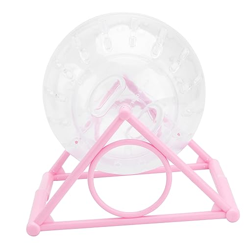 TOYANDONA 1 Stück Hamster Läuft Geformt Hamsterspielzeug Hamster Trainieren Klein Übung Haustier Hamster Untertassenrad Laufendes Spielset Laufrad Eichhörnchen Weiß Neu p von TOYANDONA