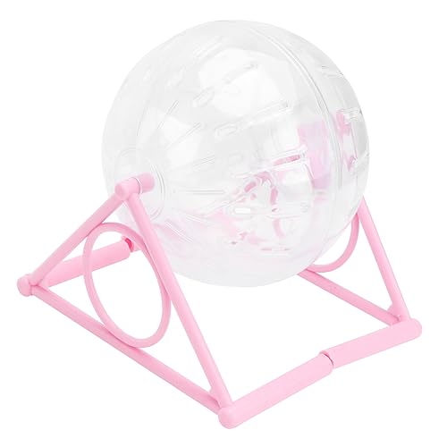 TOYANDONA 1 Stück Hamster läuft Hamster hamsterspielzeug Hamster-Laufrad Hamster Trainingsrad Übung Hamsterzubehör Haustier Spielzeugball Hamster-Trainingsspielzeug neu p Weiß von TOYANDONA