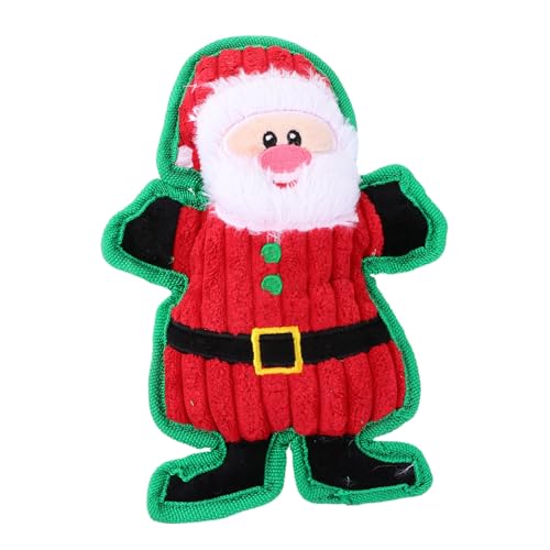 TOYANDONA Kauspielzeug Für Hunde Aus Baumwolle Mit Weihnachtsmotiv Für Welpen Und Haustiere Zum Kaumoden Und Langeweile Vertreiben von TOYANDONA