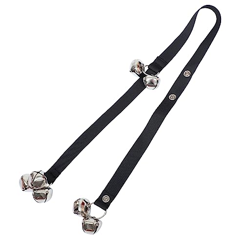 TOYANDONA 1 Stück Haustier Türklingel Seil Hundetürklingeln, um nach draußen zu gehen Hundetraining Haustier Glocke Welpe Glockenseil Hundeglockenseil geflochtenes Band Black TOYANDONA 1 Stück Haustier Türklingel Seil Hundetürklingeln, um nach draußen zu gehen Hundetraining Haustier Glocke Welpe Glockenseil Hundeglockenseil geflochtenes Band Black von TOYANDONA