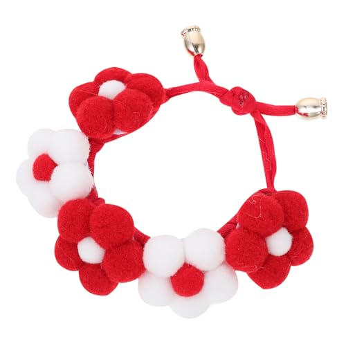 TOYANDONA 1 Stück Haustierhalsband Netter Hundehalsband Blume gestrickt Haustier Hundehalsband Rosa Halsband Katze Halsband für Hund Welpenhalsband Katzenzubehör Haarball rot TOYANDONA 1 Stück Haustierhalsband Netter Hundehalsband Blume gestrickt Haustier Hundehalsband Rosa Halsband Katze Halsband für Hund Welpenhalsband Katzenzubehör Haarball rot von TOYANDONA