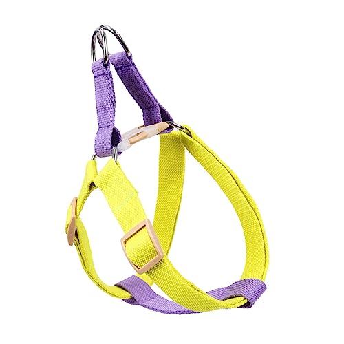 TOYANDONA 1 Stück Hundegeschirr in Farbe Haustier Verstellbare Hundeweste Körperpflege Außenweste Kühlweste Für Hunde Gürtel Welpenweste Einstellbar Brustgurt Groß Violett Polyesterband von TOYANDONA