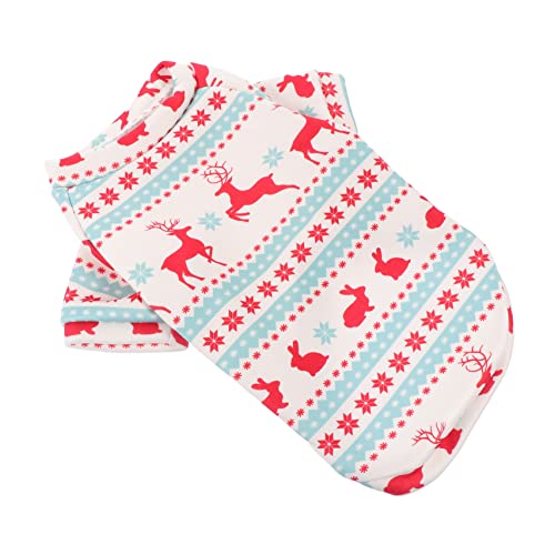 TOYANDONA 1 Stück Hundekleidung Haustier Kostüme Hundeweihnachtskleidung klein züchten Weihnachtshund-Hoodie Hundepyjama Hundekleider Feiertags -Jumpsuit Polyester-Vlies Weiß TOYANDONA 1 Stück Hundekleidung Haustier Kostüme Hundeweihnachtskleidung klein züchten Weihnachtshund-Hoodie Hundepyjama Hundekleider Feiertags -Jumpsuit Polyester-Vlies Weiß von TOYANDONA