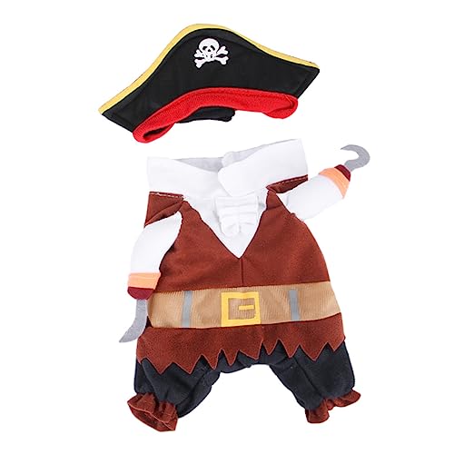 TOYANDONA 1 Stück Hundekleidung Piraten -Outfit Halloween-hundekostüme Dackel Thema Kostüm Halloween Robin Hundehalloween-Hoodies Party Hündchen Ups Hunde Kostüm Haustier-Halloween Hellbraun TOYANDONA 1 Stück Hundekleidung Piraten -Outfit Halloween-hundekostüme Dackel Thema Kostüm Halloween Robin Hundehalloween-Hoodies Party Hündchen Ups Hunde Kostüm Haustier-Halloween Hellbraun von TOYANDONA