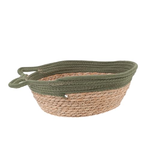 TOYANDONA 1 Stück Katzenbett aus Geflochtenem Stroh Mittelgroß für Katzen für Drinnen und Draußen und Strapazierfähig Kühles Schlafnest für Sommermonate TOYANDONA 1 Stück Katzenbett aus Geflochtenem Stroh Mittelgroß für Katzen für Drinnen und Draußen und Strapazierfähig Kühles Schlafnest für Sommermonate von TOYANDONA