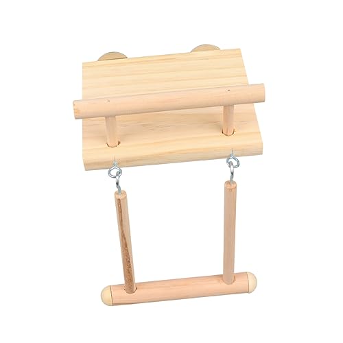 TOYANDONA 1stück Holzspielzeug Für Papageien Kletterleiter Und Schaukel Für Vögel Kreatives Kauspielzeug Hängendes Spielzeug Spaß Und Bewegung Für Wellensittiche Und Nymphensittiche TOYANDONA 1stück Holzspielzeug Für Papageien Kletterleiter Und Schaukel Für Vögel Kreatives Kauspielzeug Hängendes Spielzeug Spaß Und Bewegung Für Wellensittiche Und Nymphensittiche von TOYANDONA