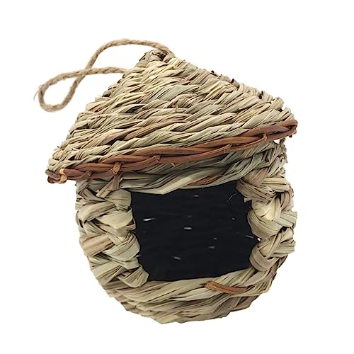 TOYANDONA 1 Stück Rattan Vogelnest Klein Zum Aufhängen DIY Vogelhaus Für Draußen Vogelhäuser Für Die Außendekoration Dekoratives Vogeldekor Vogelnest Gartenvogelnest TOYANDONA 1 Stück Rattan Vogelnest Klein Zum Aufhängen DIY Vogelhaus Für Draußen Vogelhäuser Für Die Außendekoration Dekoratives Vogeldekor Vogelnest Gartenvogelnest von TOYANDONA