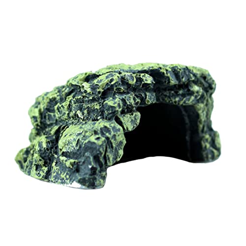 TOYANDONA 1 Stück Schildkröten-Terrasse Luft Schildkrötenhöhle Aquarium licht Panzer Axolotl Turtles turtletoys Mikrolandschaftshandwerk Mikro-Landschaftsschmuck Harz von TOYANDONA