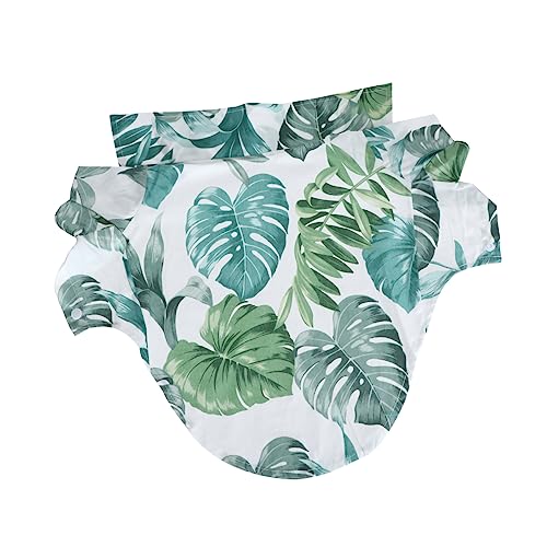 TOYANDONA 1 Stück Shirt Haustierhemden ärmelloses Hemd Sonne für Haustierkleidung sommerkleif strandkleidchen niedliche Kleidung Haustiermode Heimtierbedarf kleines Hundehemd Baumwolle Green TOYANDONA 1 Stück Shirt Haustierhemden ärmelloses Hemd Sonne für Haustierkleidung sommerkleif strandkleidchen niedliche Kleidung Haustiermode Heimtierbedarf kleines Hundehemd Baumwolle Green von TOYANDONA