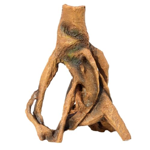 TOYANDONA 1 Stück Simulation Aquarien Dekoration aus Kunstharz für Fischbehälter Zubehör für Wasserlandschaften Sorgt für Natürlichen Lebensraum und Spielmöglichkeiten für von TOYANDONA