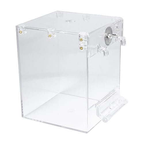 TOYANDONA Vogelbadewanne aus Kunststoff Hängend für Papageien und Kleine Vögel für und Pflege Transparent Wiederverwendbar TOYANDONA Vogelbadewanne aus Kunststoff Hängend für Papageien und Kleine Vögel für und Pflege Transparent Wiederverwendbar von TOYANDONA