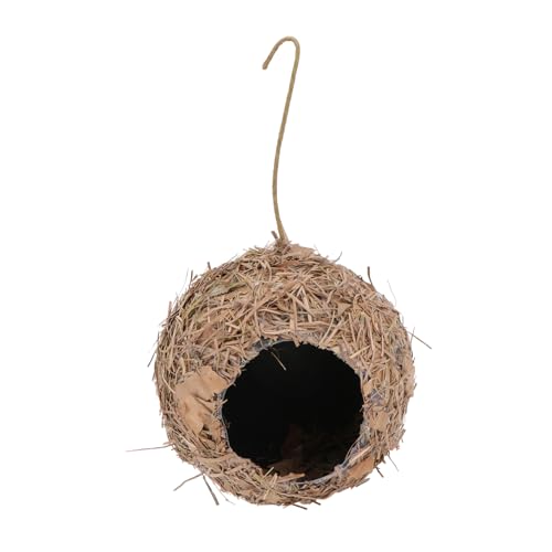 TOYANDONA 1 Stück Vogelnest aus Stroh hängend Mikro-Landschaftsschmuck Vogelhaus aus Stroh Baracke Vogel- Easter Decoration osterndeko birdm Gartendekor Simulation Vogelhaus Gras Coffee TOYANDONA 1 Stück Vogelnest aus Stroh hängend Mikro-Landschaftsschmuck Vogelhaus aus Stroh Baracke Vogel- Easter Decoration osterndeko birdm Gartendekor Simulation Vogelhaus Gras Coffee von TOYANDONA
