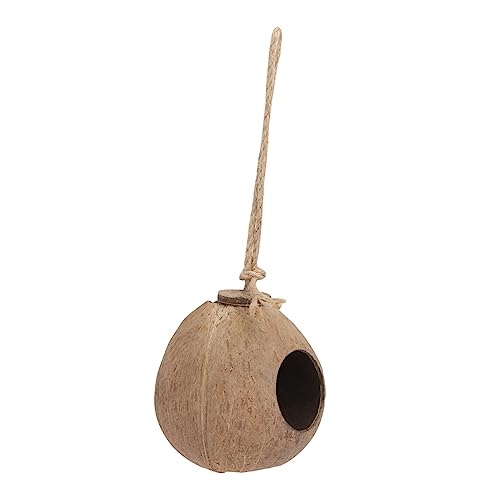 TOYANDONA 1 Stück Vogelnestschmuck Draußen Sprechen Kokosnuss Hülse Im Freien Warmer Vogel Kokosnest Kokosvogelhäuser Warmes Vogelnesthaus Kokosschale Yellow Hölzern TOYANDONA 1 Stück Vogelnestschmuck Draußen Sprechen Kokosnuss Hülse Im Freien Warmer Vogel Kokosnest Kokosvogelhäuser Warmes Vogelnesthaus Kokosschale Yellow Hölzern von TOYANDONA