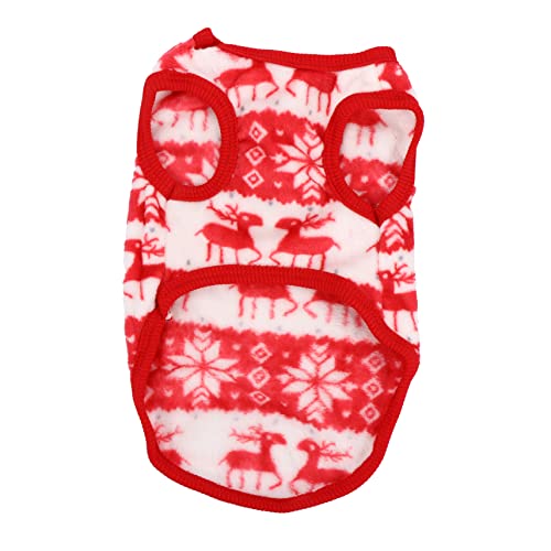 TOYANDONA 1 Stück Warme Hundekleidung Weihnachtskostüme Für Haustiere Aus Plüsch Lustiges Outfit Hunde Welpen Kleines Kleid Als Für Den Mantel Weihnachtsmannanzug TOYANDONA 1 Stück Warme Hundekleidung Weihnachtskostüme Für Haustiere Aus Plüsch Lustiges Outfit Hunde Welpen Kleines Kleid Als Für Den Mantel Weihnachtsmannanzug von TOYANDONA