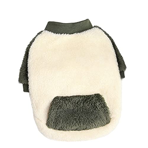 TOYANDONA 1 Stück Warme Hundetäte Hundekleidung kalt Hund Thermisch Warmer Hundemantel Party lustige Haustierkleidung Cool Haustier-Outfit Welpenmantel Polarfleece Dark Green TOYANDONA 1 Stück Warme Hundetäte Hundekleidung kalt Hund Thermisch Warmer Hundemantel Party lustige Haustierkleidung Cool Haustier-Outfit Welpenmantel Polarfleece Dark Green von TOYANDONA