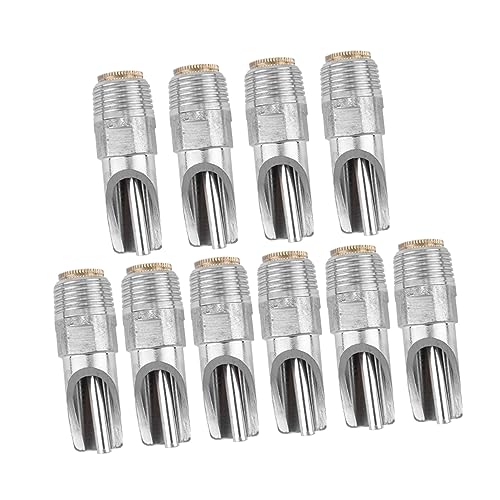 TOYANDONA 10 Stück Edelstahl Schweinwassertrinker Tierisches Trinken Mason Im Freien Schweine Schweintrinker Fütterung Wassernippel Schwein Trinken Für Bauernhof Silber Rostfreier TOYANDONA 10 Stück Edelstahl Schweinwassertrinker Tierisches Trinken Mason Im Freien Schweine Schweintrinker Fütterung Wassernippel Schwein Trinken Für Bauernhof Silber Rostfreier von TOYANDONA