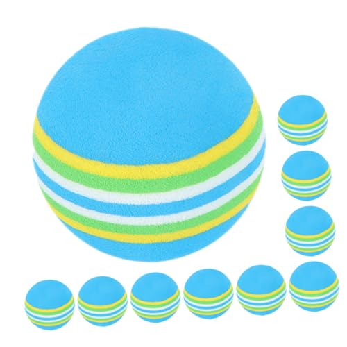 TOYANDONA 10 Stück Eva Farbige Spielbälle für Katzen Interaktive Indoor Katzenspielzeuge Hochwertige und Strapazierfähige Gummibälle für Training Regenbogen Design Haustiere TOYANDONA 10 Stück Eva Farbige Spielbälle für Katzen Interaktive Indoor Katzenspielzeuge Hochwertige und Strapazierfähige Gummibälle für Training Regenbogen Design Haustiere von TOYANDONA