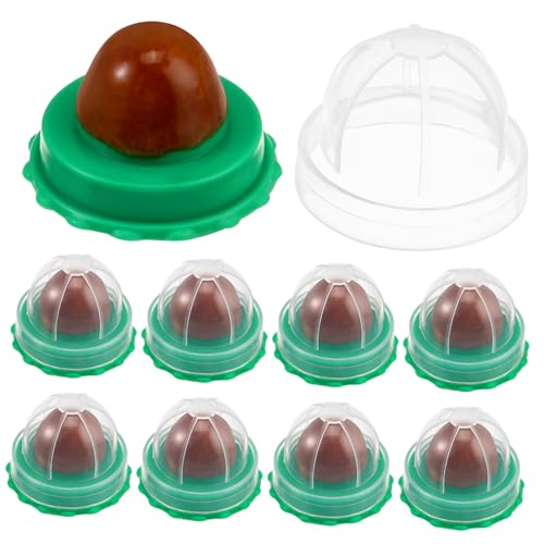 TOYANDONA 10 Stück Katze Süßigkeiten Lecken Lecken Spaß Leckbar Haustier Katzennipbälle Katze Leckt Leckerlis Für Schüttgut Katzensnacks Süßigkeiten Beruhigen Erwachsene Katzenminze Green von TOYANDONA