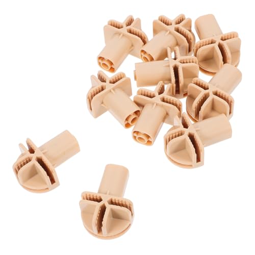 TOYANDONA 10stücke Kunststoff-drahtregalverbinder Und Ersatzräder Für Würfelregale Und Kleiderschränke Schnelle Und Einfache Ohne Werkzeug Vielseitig Einsetzbar Für von TOYANDONA