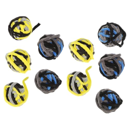 TOYANDONA 10 Stück Katzenplüschballspielzeug Katze Interaktiv Hauskatzen Anregend Ausgestopft Interaktive Katze Kuscheltier Katze Kautierkugeln Kauen Katzenkätzchen TOYANDONA 10 Stück Katzenplüschballspielzeug Katze Interaktiv Hauskatzen Anregend Ausgestopft Interaktive Katze Kuscheltier Katze Kautierkugeln Kauen Katzenkätzchen von TOYANDONA