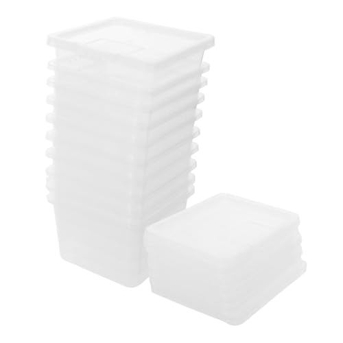 TOYANDONA 10 Stück Reptilien Lebensraum Eidechsen Zuchttank Gecko Tank Eidechsenaquarium Kunststoff Terrarium Aquarium Für Schildkröten Schildkröten Zubehör Tank von TOYANDONA